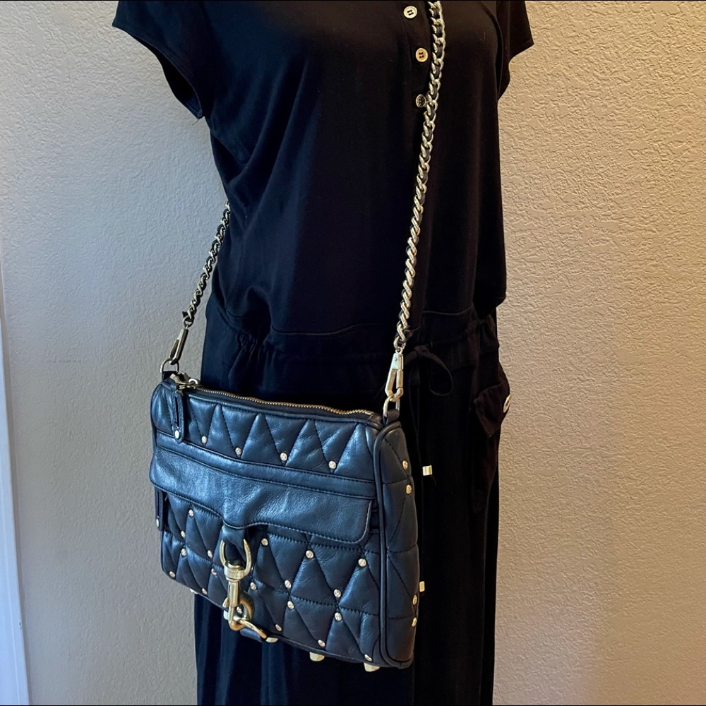 *RARE* Rebecca Minkoff MAC studded crossbody bag